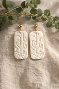 Desert Bloom Clay Earrings