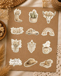 Boho Western Sticker Pack